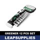 Greener 12 Piece Ratchet Set