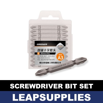 Greener Screwdriver Bit Set