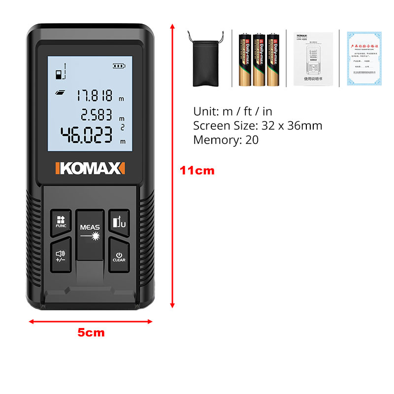 Komax Laser Measure Device LEAPsupplies Singapore