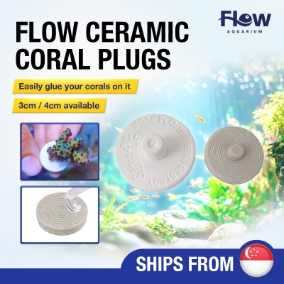 FLOW Ceramic Coral Plugs