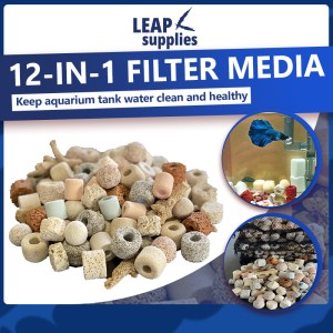 LEAP Fish Tank Filter Media 12-in-1 (500g)