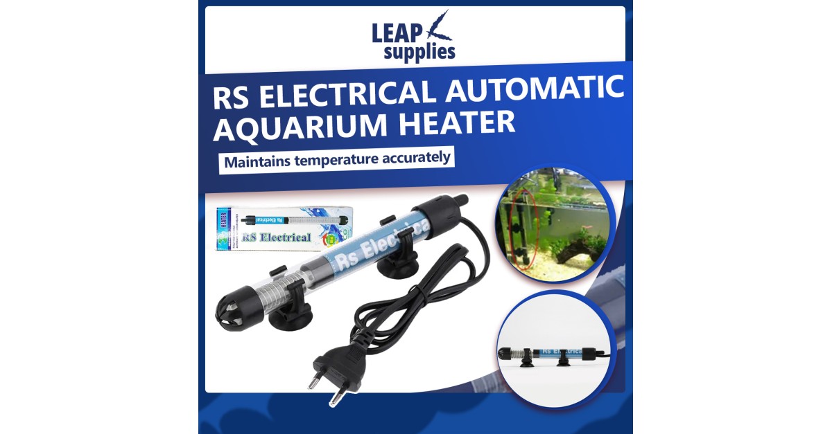 RS Electrical Automatic Aquarium Heater | LEAPsupplies Singapore - Electric Heaters For Aquariums With Red Eared Sliders