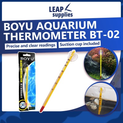 Boyu Aquarium Glass Thermometer BT-02