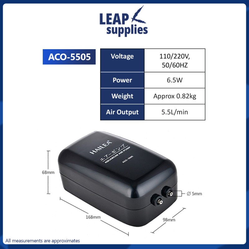 HAILEA Silent Air Pump LEAPsupplies Singapore