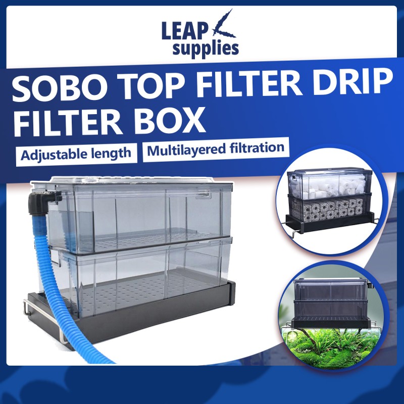 SOBO Top Filter Drip Filter Box LEAPsupplies Singapore