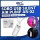 SOBO USB Silent Air Pump AR-02