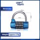 LEAP 5 Digit Cabinet Pad Lock