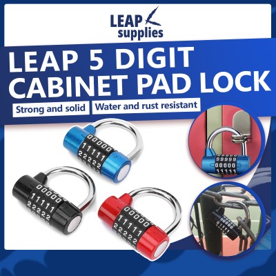 LEAP 5 Digit Cabinet Pad Lock