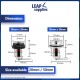 LEAP Cabinet Combination Lock 19mm