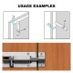LEAP Stainless Steel Door Latch