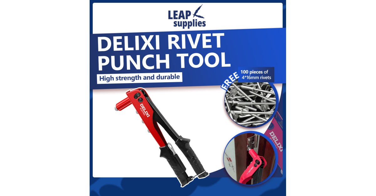 DELIXI Rivet Punch Tool | LEAPsupplies Singapore