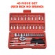 46 Pieces - Red
