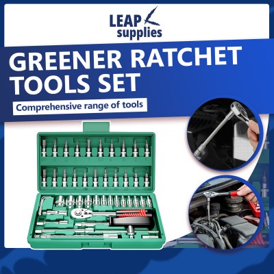 Greener Ratchet Tools Set