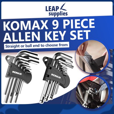Komax 9 Piece Allen Key Set