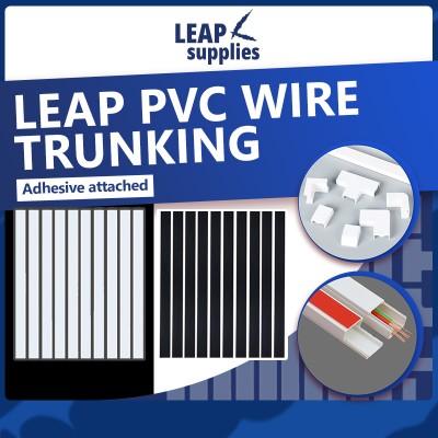 LEAP PVC Wire Trunking | Wiring Plastic Shield Trunk Duct